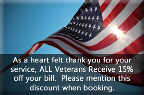 Veterans Carpet Cleaning Offer by First Class Carpet Cleaners